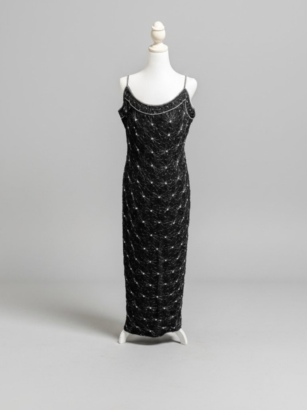 Vintage Black Papell Boutique Gown